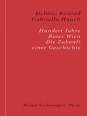 cover image of Hundert Jahre Rotes Wien